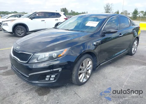 2014 Kia Optima Sxl Turbo z USA, uszkodzony, nr VIN 5XXGR4A69EG348934